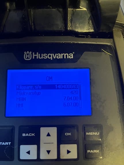 Husqvarna Automower 320 robotgräsklippare