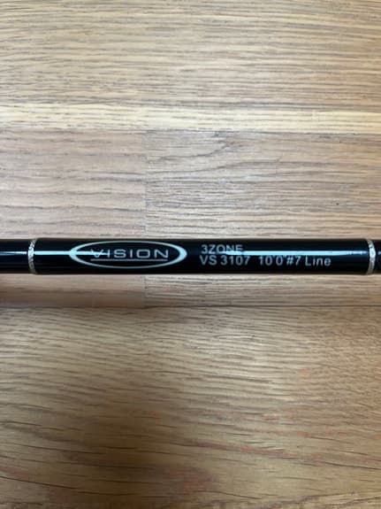 Vision 3Zone VS3107 flugspö 10 fot klass 7 med spötub