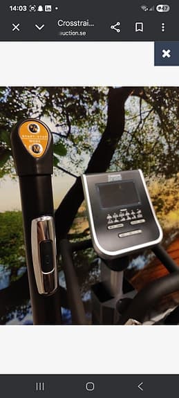 Monark Prime XT50 crosstrainer med träningsdator