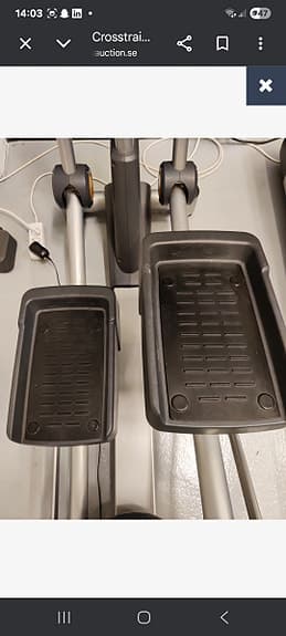 Monark Prime XT50 crosstrainer med träningsdator