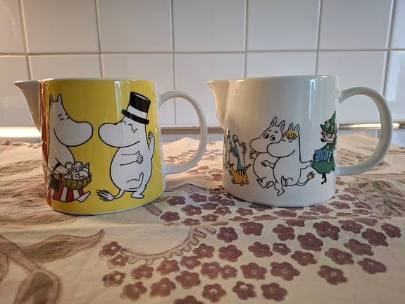 Mumin kanna Glada Familjen och Familjen