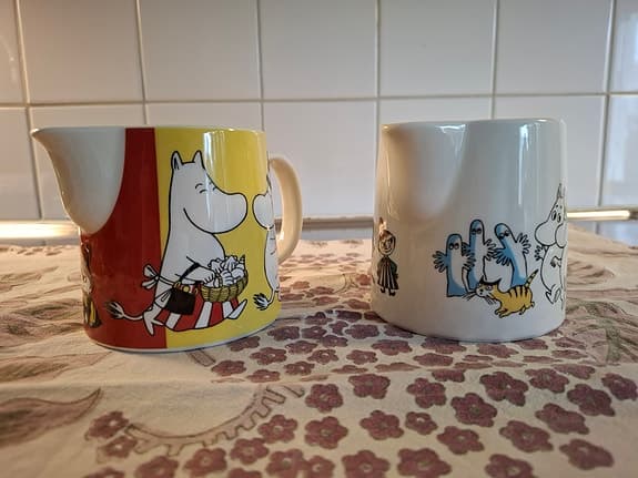 Mumin kanna Glada Familjen och Familjen