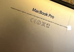 3x Apple MacBook Pro från 2012/2013