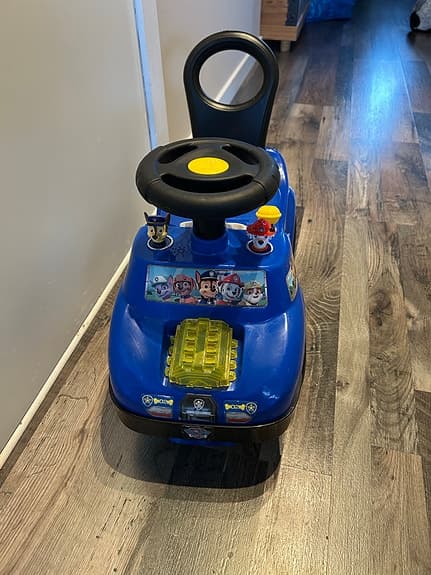 Paw Patrol åkleksak bil blå
