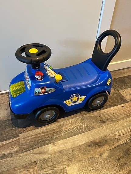 Paw Patrol åkleksak bil blå