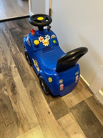 Paw Patrol åkleksak bil blå