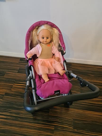 BRIO dockvagn med liggdel