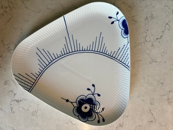 Royal Copenhagen Blå Mega fat 23 cm