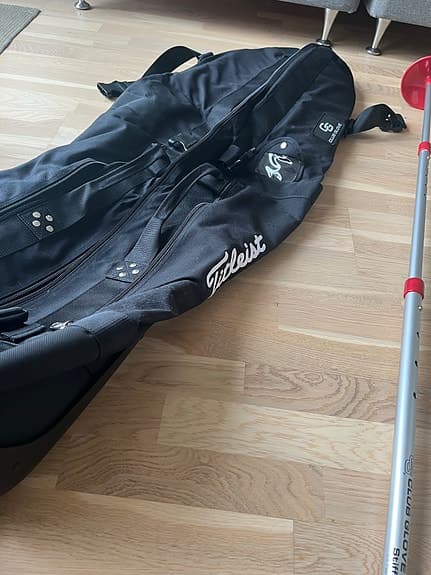 Titleist golfresefodral svart