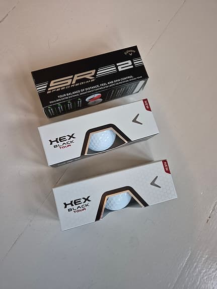 Golfbollar Callaway, 3 st 3-pack