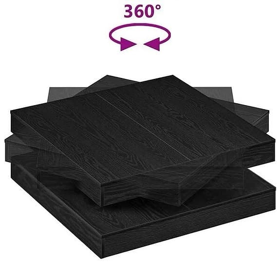 Soffbord svart ek vridbart 360 grader