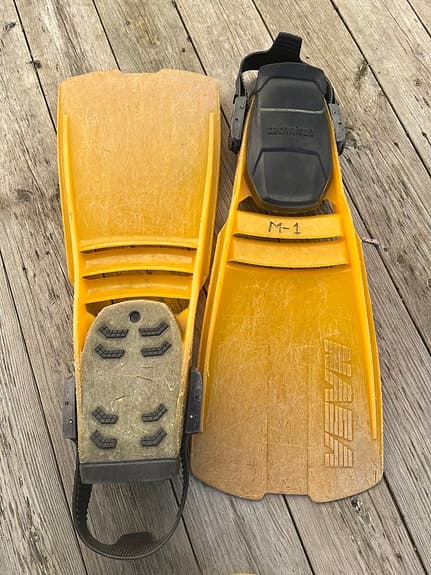 Dykfenor och neoprenboots