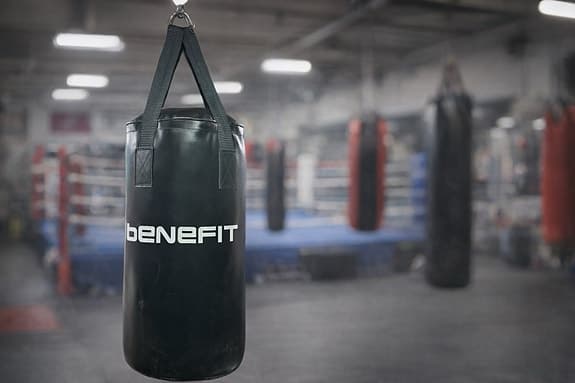 Benefit boxningssäck svart