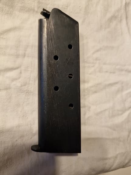 Colt 1911 magasin 7-skotts