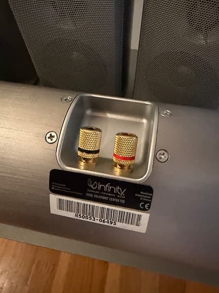 Komplett 5.1 hemmabiosystem – Pioneer receiver + Infinity högtalare + subwoofer