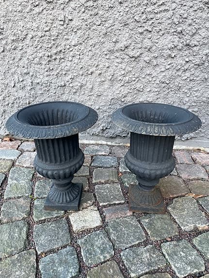 Krukor av gjutjärn