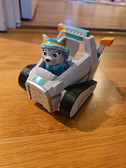 Everest paw Patrol leksaksfordon med figur