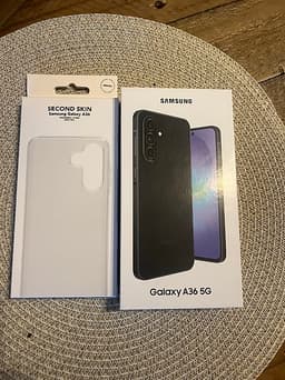 Samsung Galaxy A36 5G mobiltelefon 128 GB svart