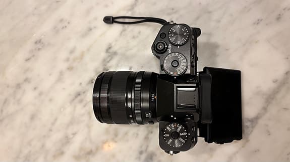 Fujifilm X-T5 + XF 16-50 lens