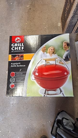 Ny landmann kolgrill