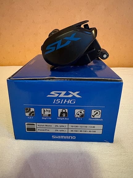 Shimano SLX 151HG multirulle vänstervevad