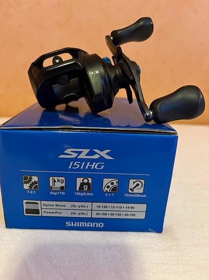Shimano SLX 151HG multirulle vänstervevad