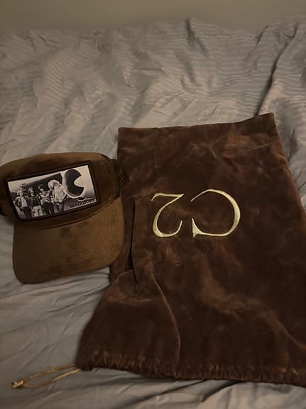 Maggiore keps brun unisex med tryck