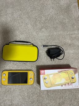 Nintendo Switch Lite spelkonsol gul