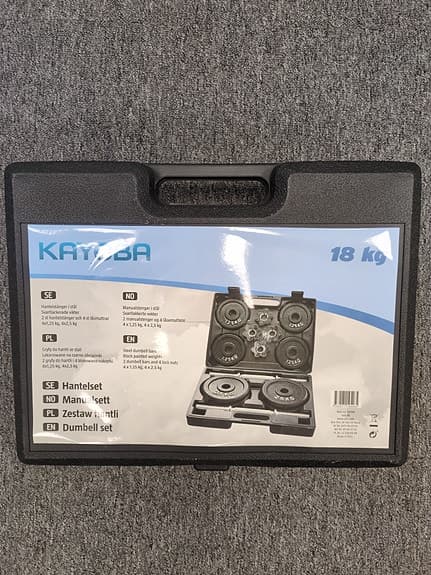 Hantelset 18 KG