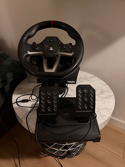 Hori RWA Racing Wheel Apex ratt och pedaler svart