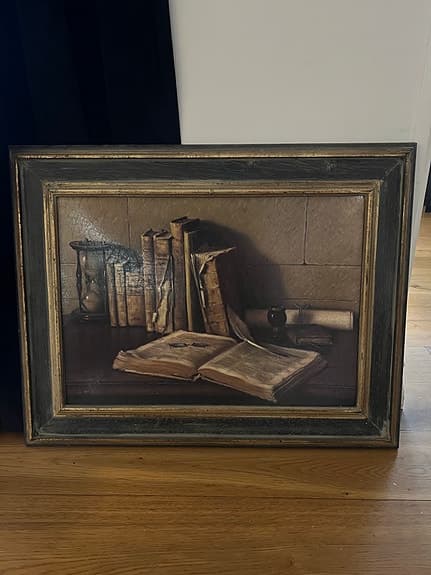 Härlig tavla i gammal stil