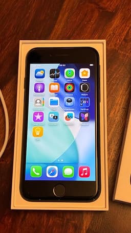 Apple iPhone SE , smartphone svart