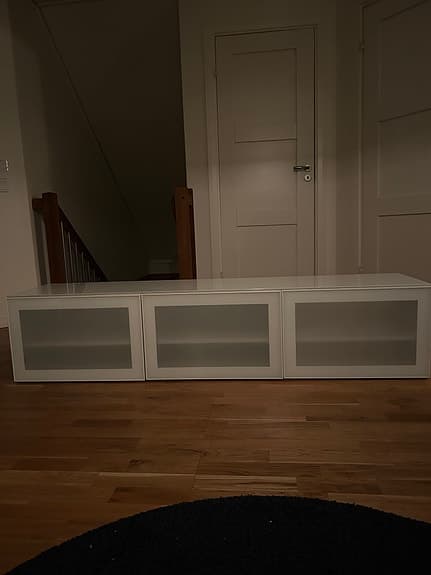 BESTÅ TV-möbel med toppskiva