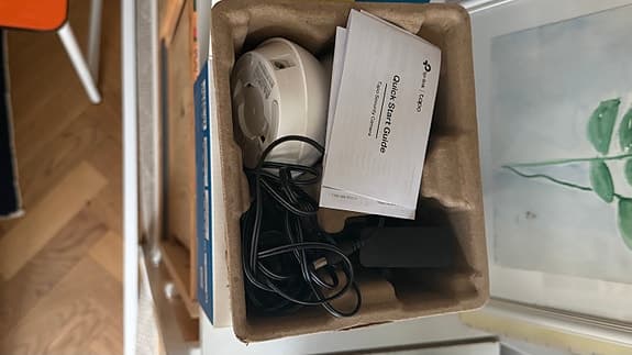 Tapo pan/tilt home security Wi-Fi camera (barn monitor)