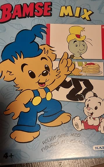 Bamse stapelklossar årstider & Bamse spel