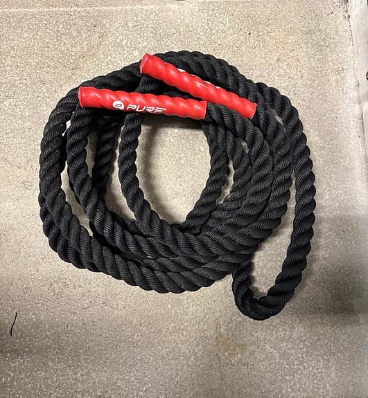 Battle rope slagrep/träningsrep 9 meter 8 kg
