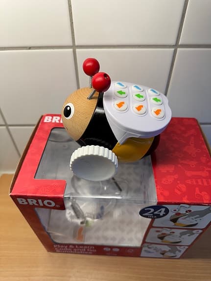 BRIO Play & Learn Code and Go Bumblebee leksak med originalkartong