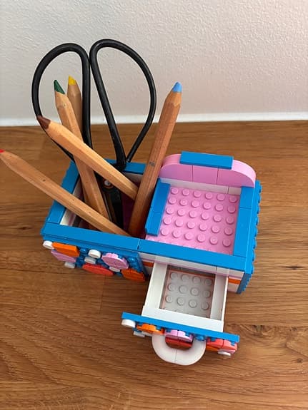 LEGO Dots set pennställ smyckesask armband flerfärgad