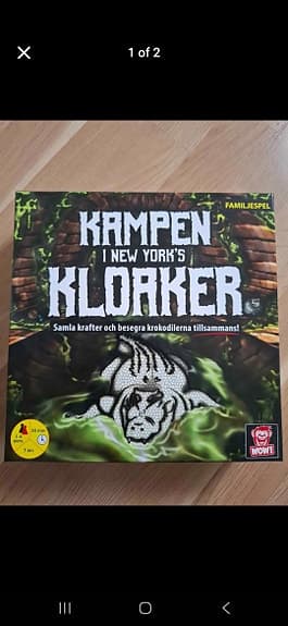 Kampen i New Yorks Kloaker, Nyskick! sällskapsspel, familjespel