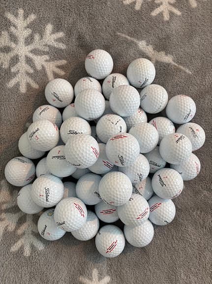 Golfbollar - 50st Titleist TruFeel Klass A