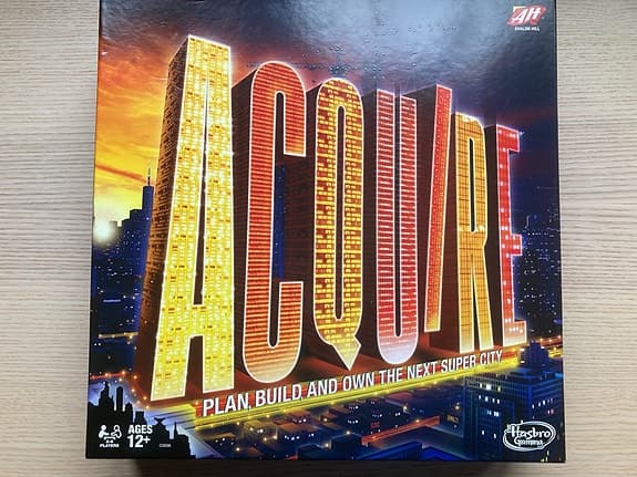 Acquire brädspel. Avalon Hill. Ospelat.