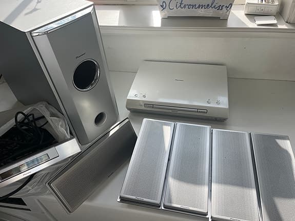 Pioneer hemmabiosystem silver
