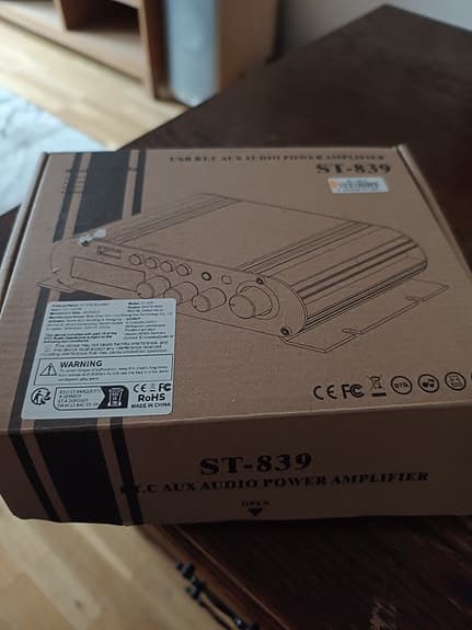 Bluetooth förstärkare max 100w Audio Power