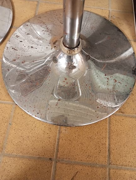 Barstolar justerbara trä krom svart sits