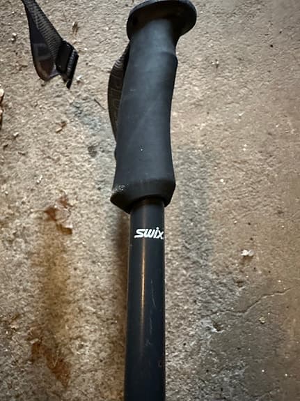 Swix skidstavar svart
