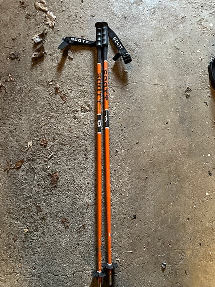 Scott stavar orange svart