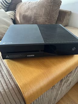 Microsoft Xbox One spelkonsol svart