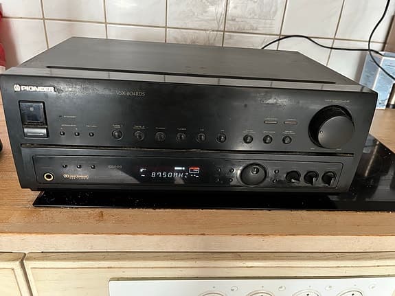 pioneer audi video receiver vsx 804 rds