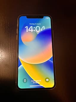 iPhone X 85% batterihälsa