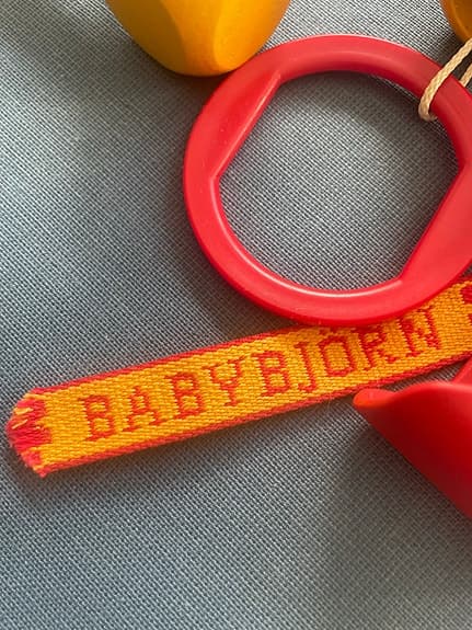 Fin babyleksak från 80-talet märke BabyBjörn